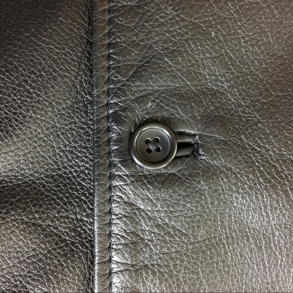 J. Crew Women’s Classic Black Small Leather Jacket - Picture 7 of 8